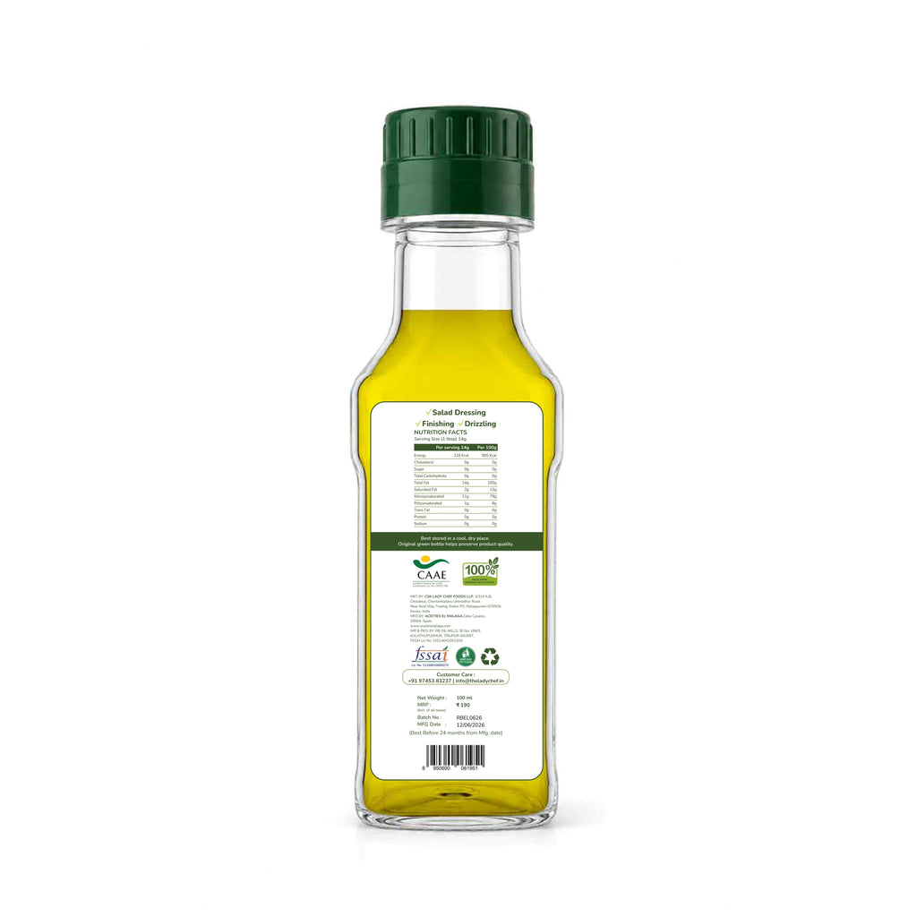 The Lady Chef Extra Virgin Olive Oil – 100 ml