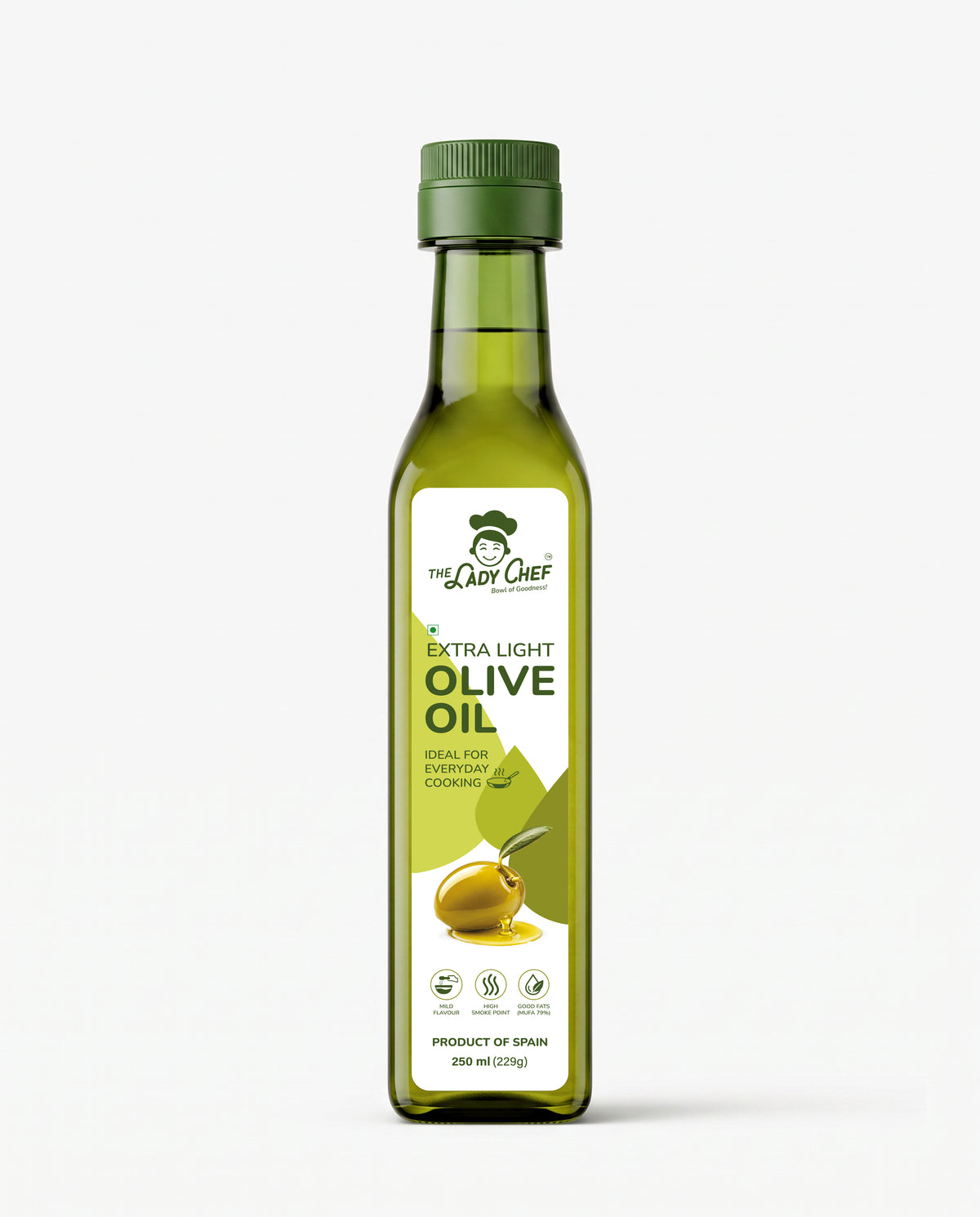 The Lady Chef Extra Light Olive Oil – 250 ml