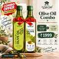 The Lady Chef Olive Oil Combo – Extra Virgin 1L + Extra Light 1L